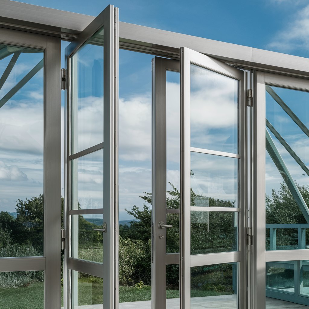 Aluminium Casement Doors - House Makers