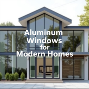 Aluminum Windows - The Reliable, Energy-Efficient Choice for Modern Homes