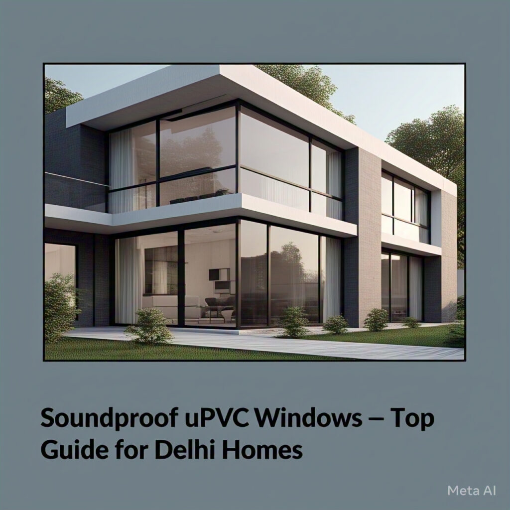 Soundproof uPVC Windows - Top Guide for Delhi Homes 1 - HouseMakers.co.in soundproof upvc windows delhi guide 1 - HouseMakers.co.in