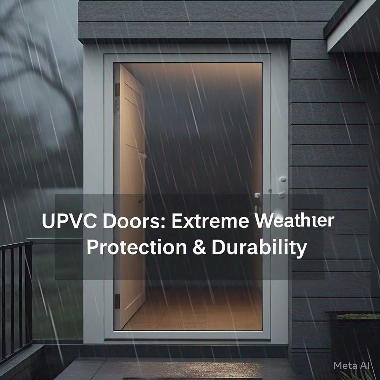 Weather Protection uPVC Doors - Extreme Weather Protection & Durability